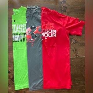 Boy’s Under Armour Short Sleeve Shirt Bundle